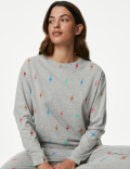Cotton Rich Lightning Bolt Pyjama Set