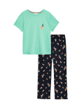 Pure Cotton Printed Pyjama Set