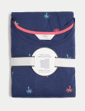 Cotton Rich Crop Leg Pyjama Set