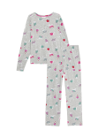 Cotton Rich Print Pyjama Set