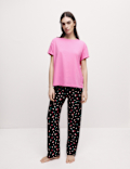 Pure Cotton Printed Pyjama Set