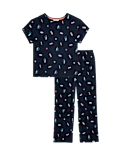 Pure Cotton Printed Pyjama Set