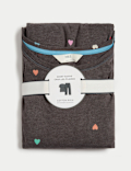 Cotton Rich Printed Pyjama Set