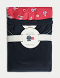 Pure Cotton Printed Shortie Set