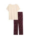 Cotton Rich Printed Pyjama Set
