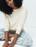 Pure Cotton Printed Pyjama Set
