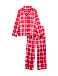 Printed Fleece Pyjama Set