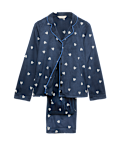 Printed Fleece Pyjama Set