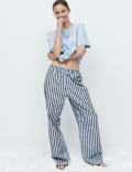 Cotton Rich Printed Pyjama Set