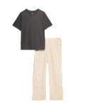 Cotton Rich Printed Pyjama Set