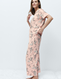 Pure Cotton Printed Cropped Pyjama Set