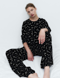 Pure Cotton Printed Pyjama Set