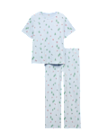 Pure Cotton Printed Short Sleeve Pyjama Set