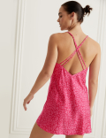Dream Satin™  Leopard Print Chemise