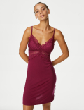 Body Soft™ Lace Trim Chemise