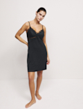 Body Soft™ Lace Trim Chemise