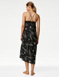 Dream Satin™ Giraffe Print Long Chemise