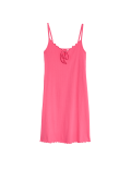 Cotton Rich Ribbed Chemise