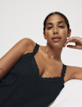 Pure Cotton Broderie Chemise