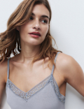 Lace Trim Chemise