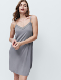 Lace Trim Chemise