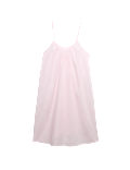 Pure Cotton Striped Short Chemise