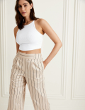 Ribbed Lounge Crop Top