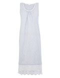 Pure Cotton Embroidered Nightdress