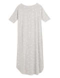 Star Print Long Nightdress