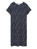 Floral Print Long Nightdress