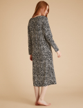 Animal Print Long Nightdress