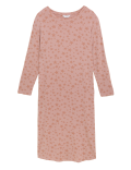 Star Print Long Nightdress