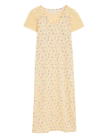 Cotton Mix V Neck Nightdress