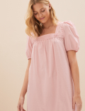Pure Cotton Long Nightdress