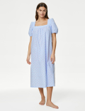 Pure Cotton Printed Nightdress