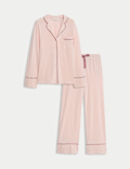 Cotton Modal Revere Pyjama Set
