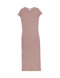 Ribbed Cap Sleeve Nightdress