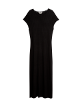 Ribbed Cap Sleeve Nightdress