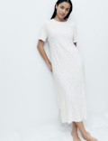 Cotton Modal Printed Nightdress