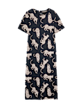 Cotton Modal Printed Long Nightdress