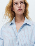 Pure Cotton Checked Nightshirt