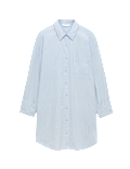 Pure Cotton Checked Nightshirt