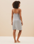 Rib and Lace Chemise