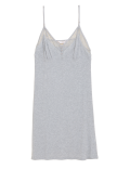 Rib and Lace Chemise
