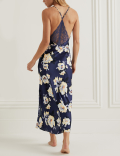 Satin Floral Chemise