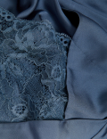 Satin Long Chemise