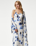 Satin Printed Chemise