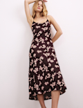 Satin Floral Nightdress