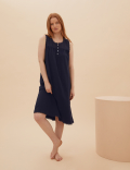 Cotton Embroidered Nightdress