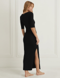 Ribbed Jersey Lounge Dress
